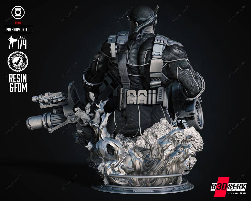 P站图纸印象馆 B3DSERK DC漫画 绿灯侠 B3DSERK DC漫画 绿灯侠