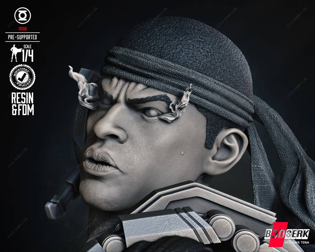 P站图纸印象馆 B3DSERK DC漫画 绿灯侠 B3DSERK DC漫画 绿灯侠