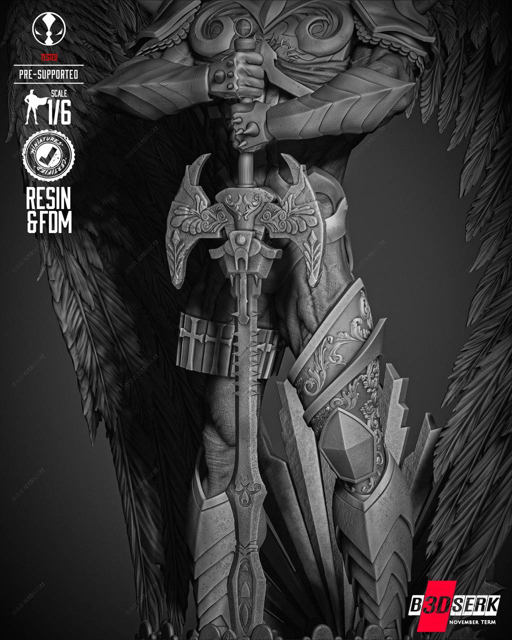 P站图纸印象馆 B3DSERK DC漫画 红色死神 B3DSERK DC漫画 红色死神