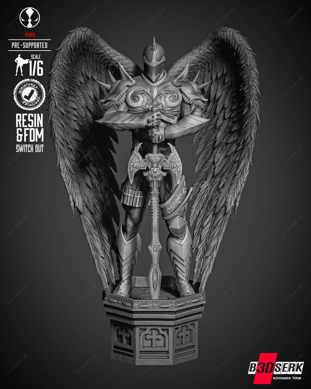 P站图纸印象馆 B3DSERK DC漫画 红色死神 B3DSERK DC漫画 红色死神