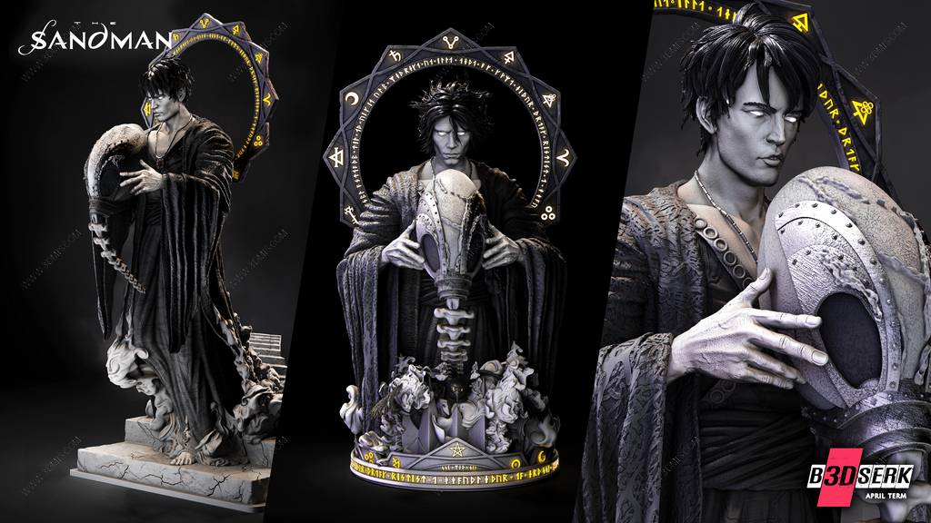 P站图纸印象馆 B3DSERK DC漫画 睡魔 B3DSERK DC漫画 睡魔