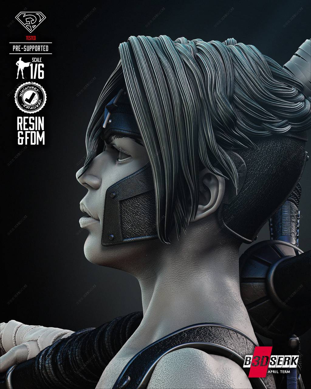 P站图纸印象馆 B3DSERK DC漫画 阿尔忒弥斯 B3DSERK DC漫画 阿尔忒弥斯