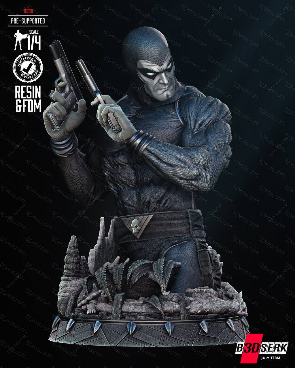 P站图纸印象馆 B3DSERK DC漫画 魅影陌客 B3DSERK DC漫画 魅影陌客