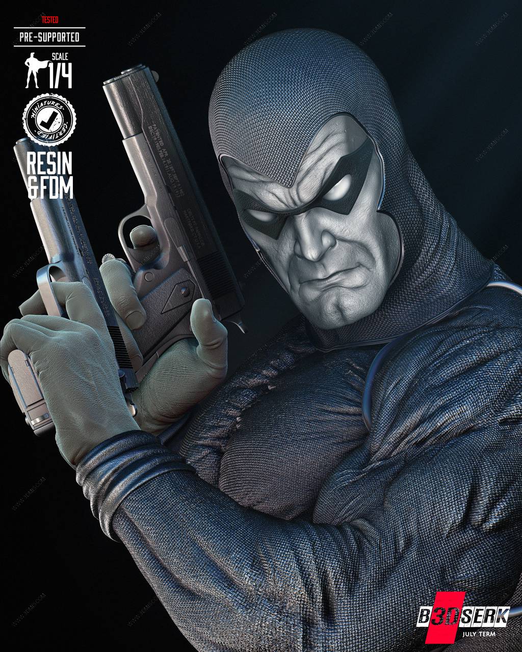 P站图纸印象馆 B3DSERK DC漫画 魅影陌客 B3DSERK DC漫画 魅影陌客