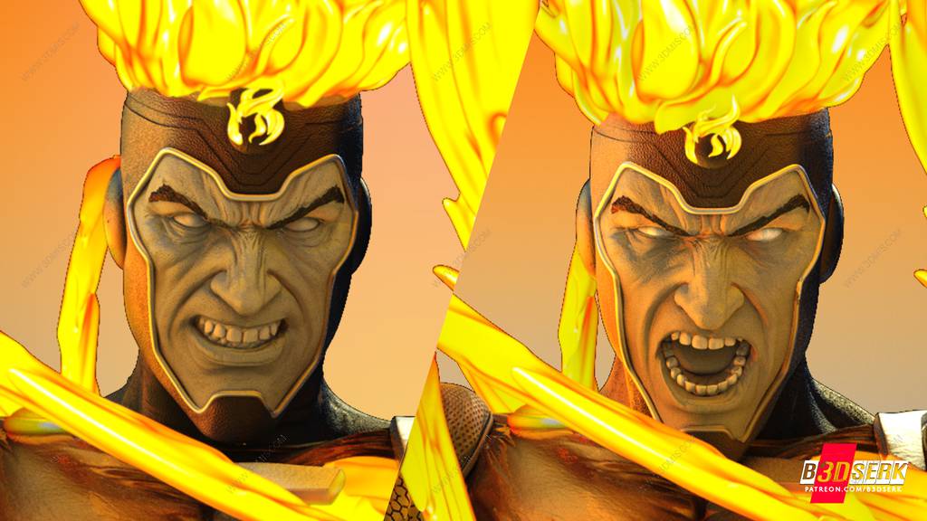 P站图纸印象馆 B3DSERK DC漫画 火风暴 B3DSERK DC漫画 火风暴