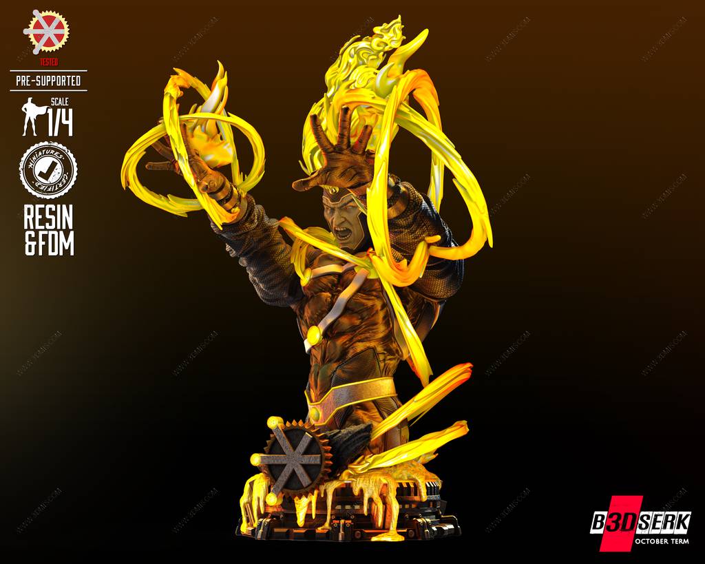 P站图纸印象馆 B3DSERK DC漫画 火风暴 B3DSERK DC漫画 火风暴