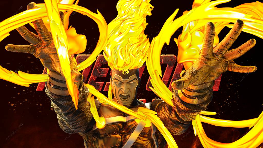 P站图纸印象馆 B3DSERK DC漫画 火风暴 B3DSERK DC漫画 火风暴