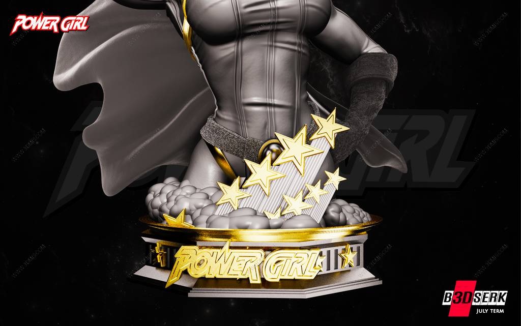 P站图纸印象馆 B3DSERK DC漫画 卡拉·佐-艾尔 B3DSERK DC漫画 卡拉·佐-艾尔