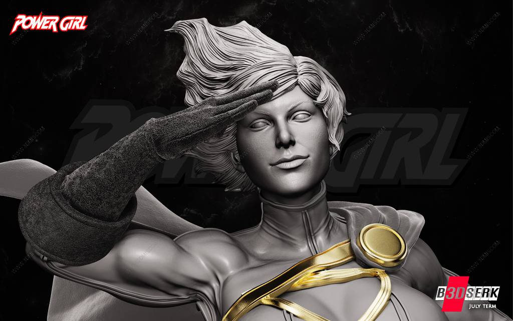 P站图纸印象馆 B3DSERK DC漫画 卡拉·佐-艾尔 B3DSERK DC漫画 卡拉·佐-艾尔