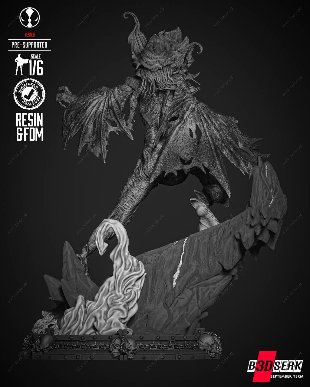 P站图纸印象馆 B3DSERK DC漫画 地狱魔王 B3DSERK DC漫画 地狱魔王