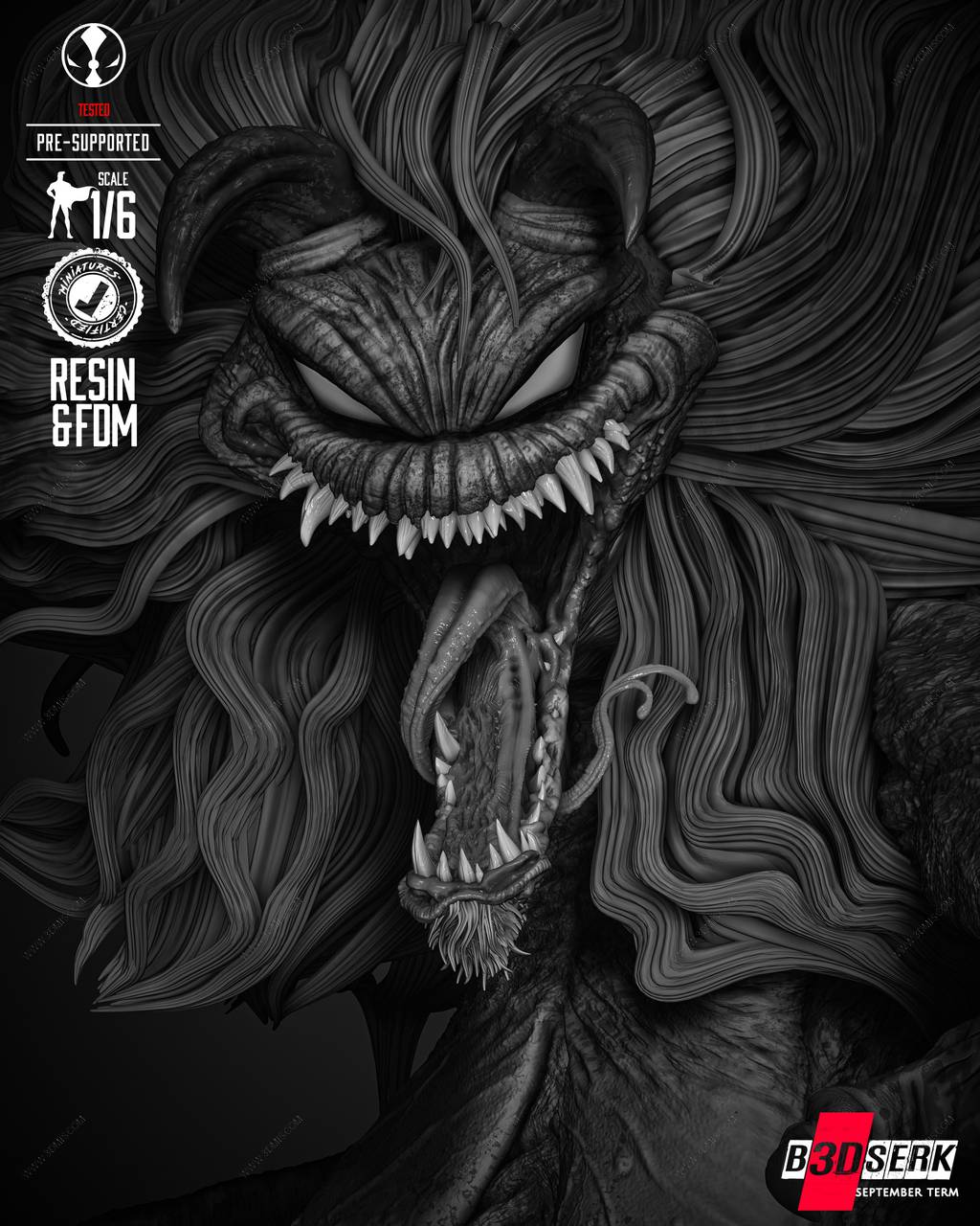 P站图纸印象馆 B3DSERK DC漫画 地狱魔王 B3DSERK DC漫画 地狱魔王