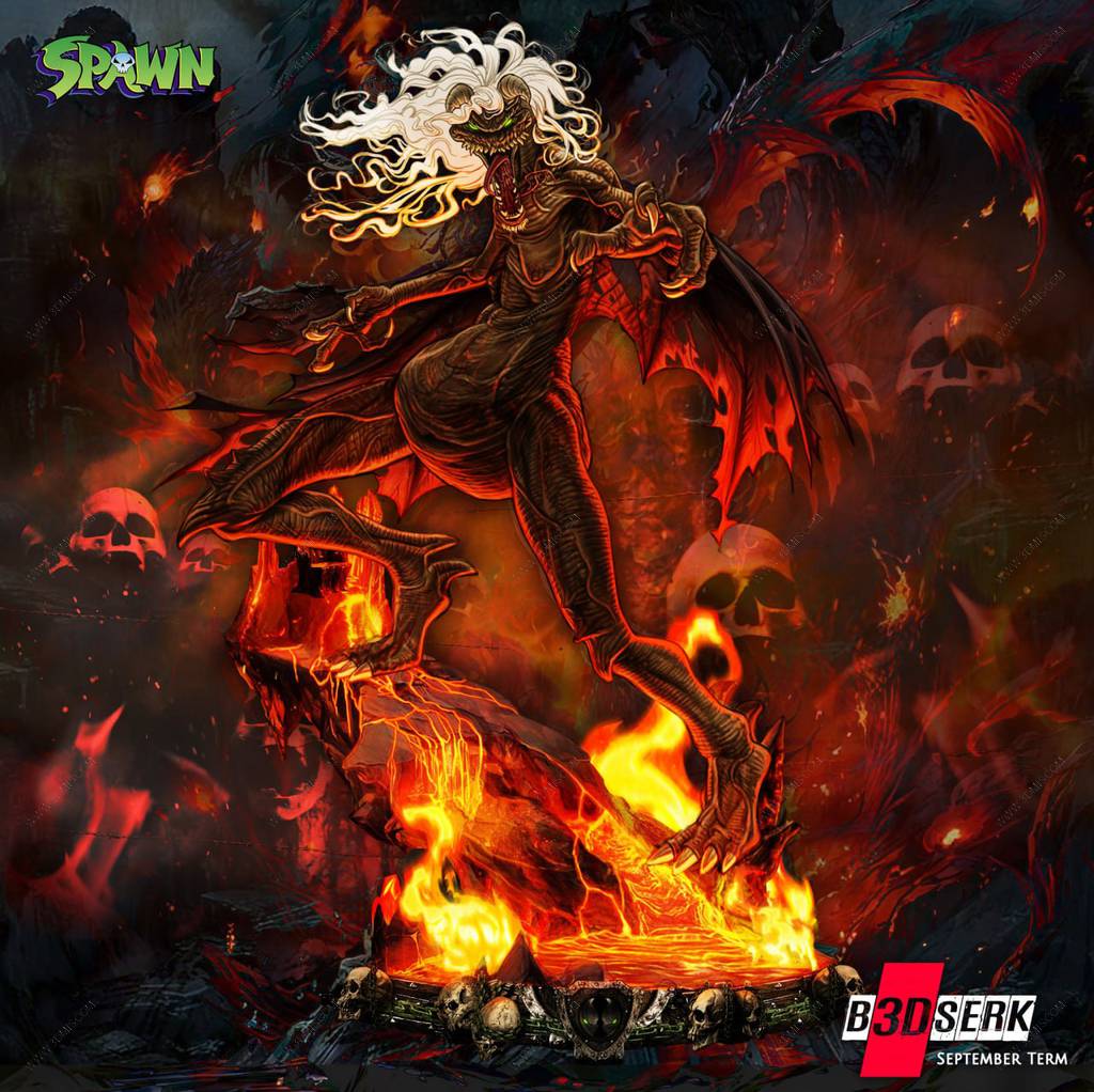 P站图纸印象馆 B3DSERK DC漫画 地狱魔王 B3DSERK DC漫画 地狱魔王