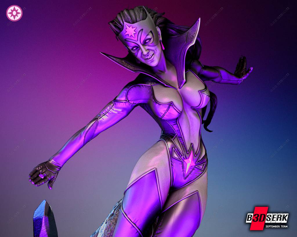 P站图纸印象馆 B3DSERK DC漫画 天命女 B3DSERK DC漫画 天命女