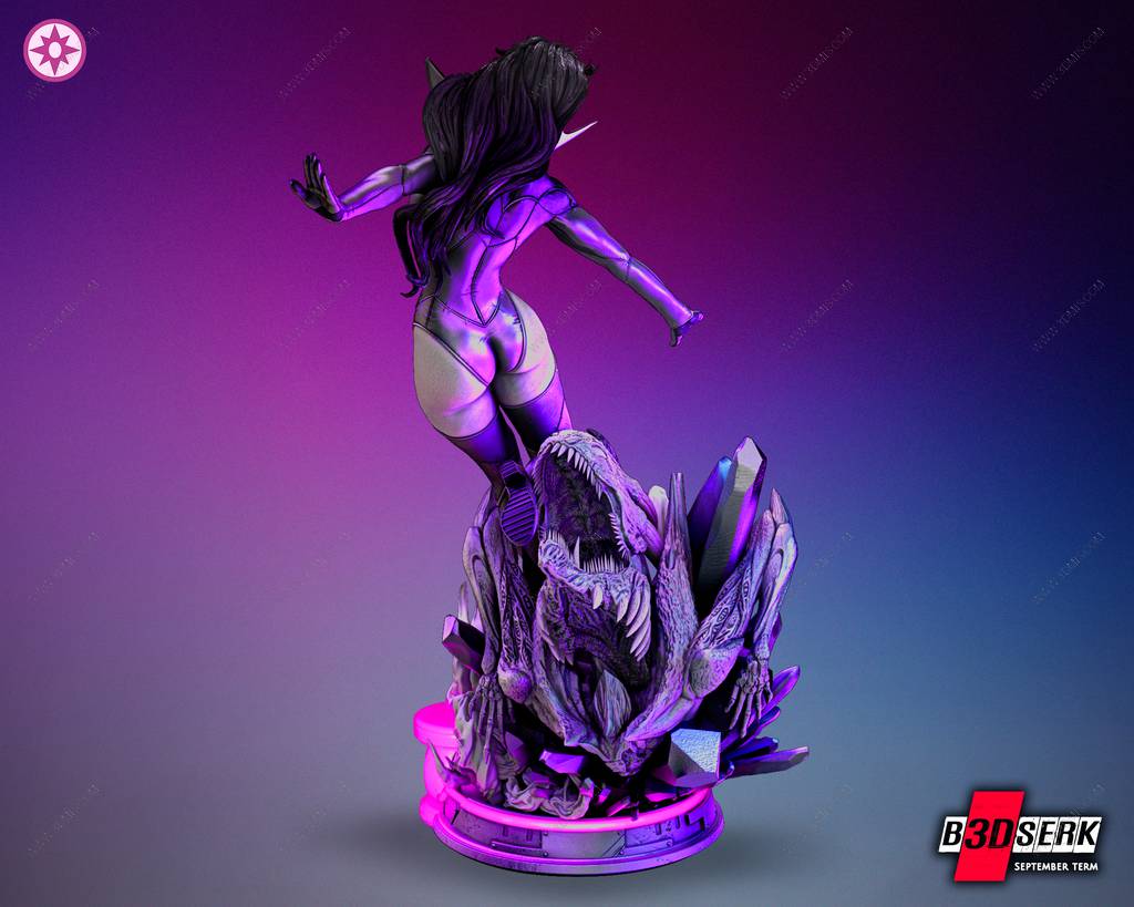 P站图纸印象馆 B3DSERK DC漫画 天命女 B3DSERK DC漫画 天命女