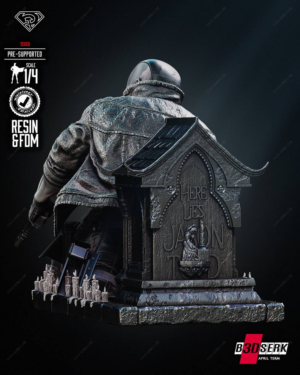 P站图纸印象馆 B3DSERK DC漫画 红头罩 B3DSERK DC漫画 红头罩