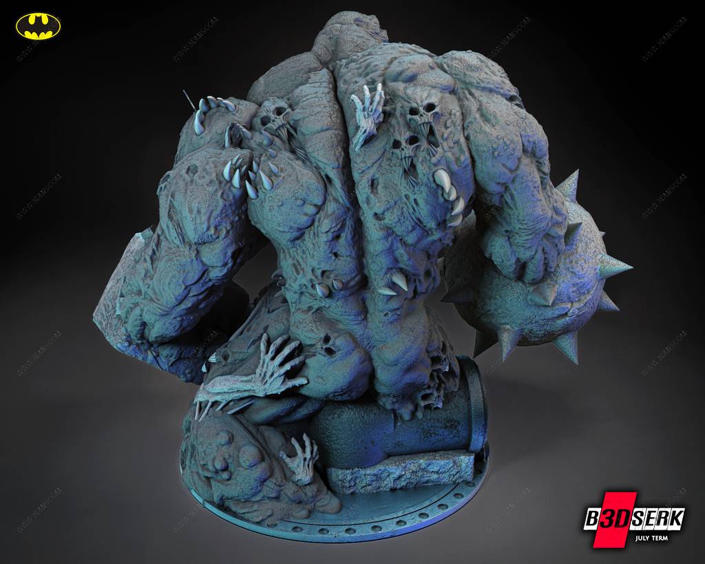 P站图纸印象馆 B3DSERK DC漫画 泥脸 B3DSERK DC漫画 泥脸