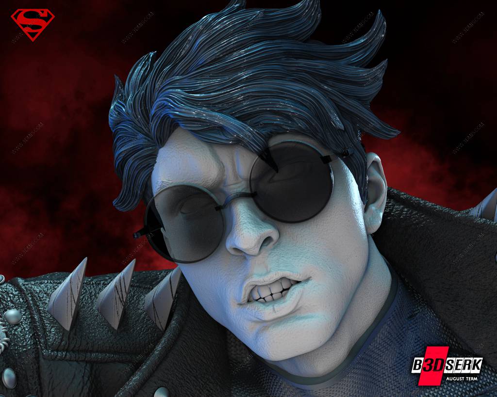 P站图纸印象馆 B3DSERK DC漫画 超级小子 B3DSERK DC漫画 超级小子