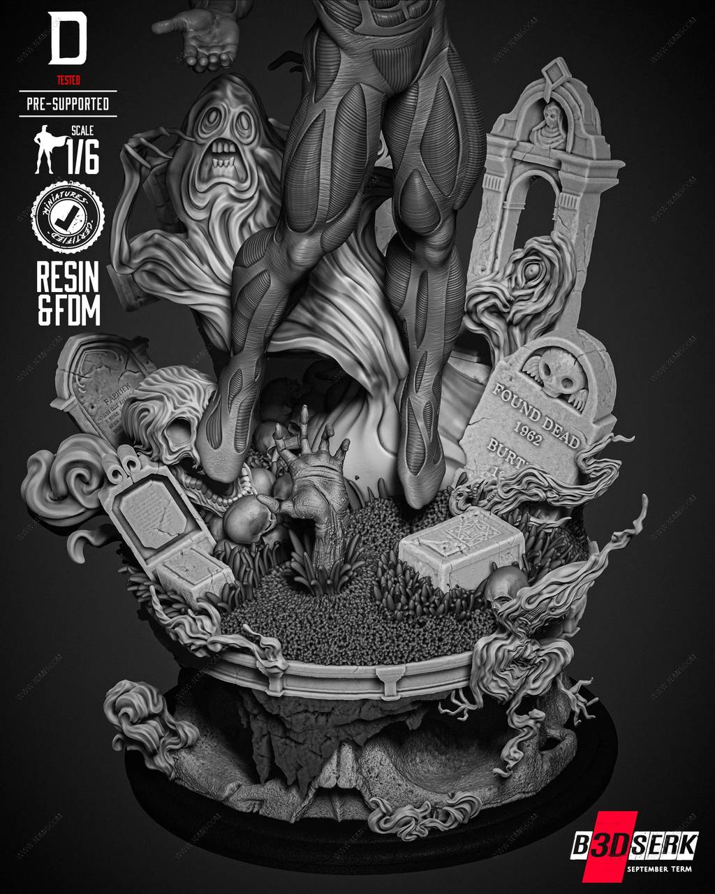 P站图纸印象馆 B3DSERK DC漫画 死人 B3DSERK DC漫画 死人