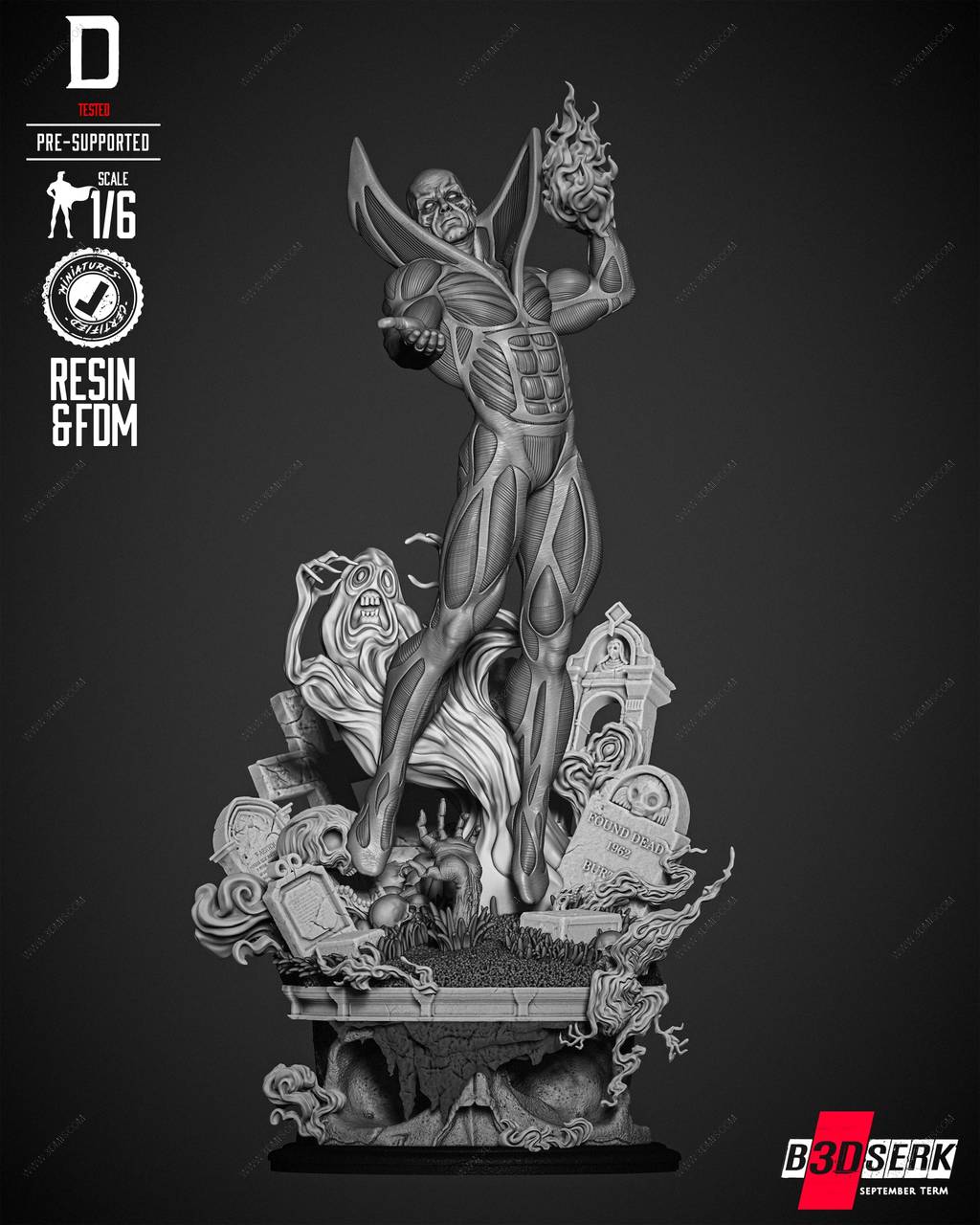 P站图纸印象馆 B3DSERK DC漫画 死人 B3DSERK DC漫画 死人