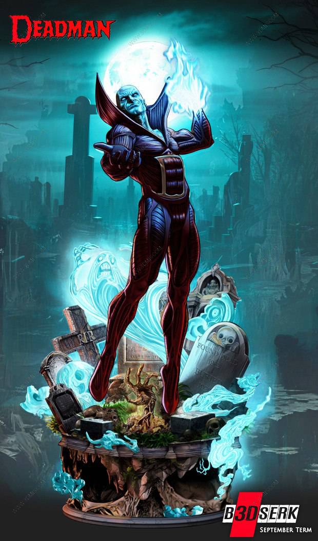 P站图纸印象馆 B3DSERK DC漫画 死人 B3DSERK DC漫画 死人