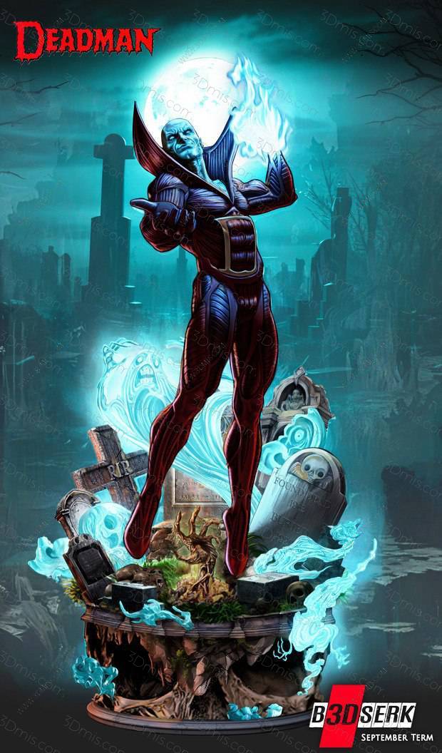 P站图纸印象馆 B3DSERK DC漫画 死人 B3DSERK DC漫画 死人