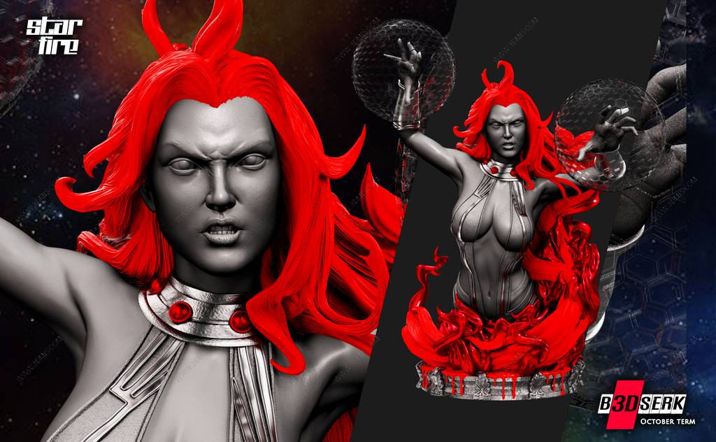 P站图纸印象馆 B3DSERK DC漫画 星火 B3DSERK DC漫画 星火