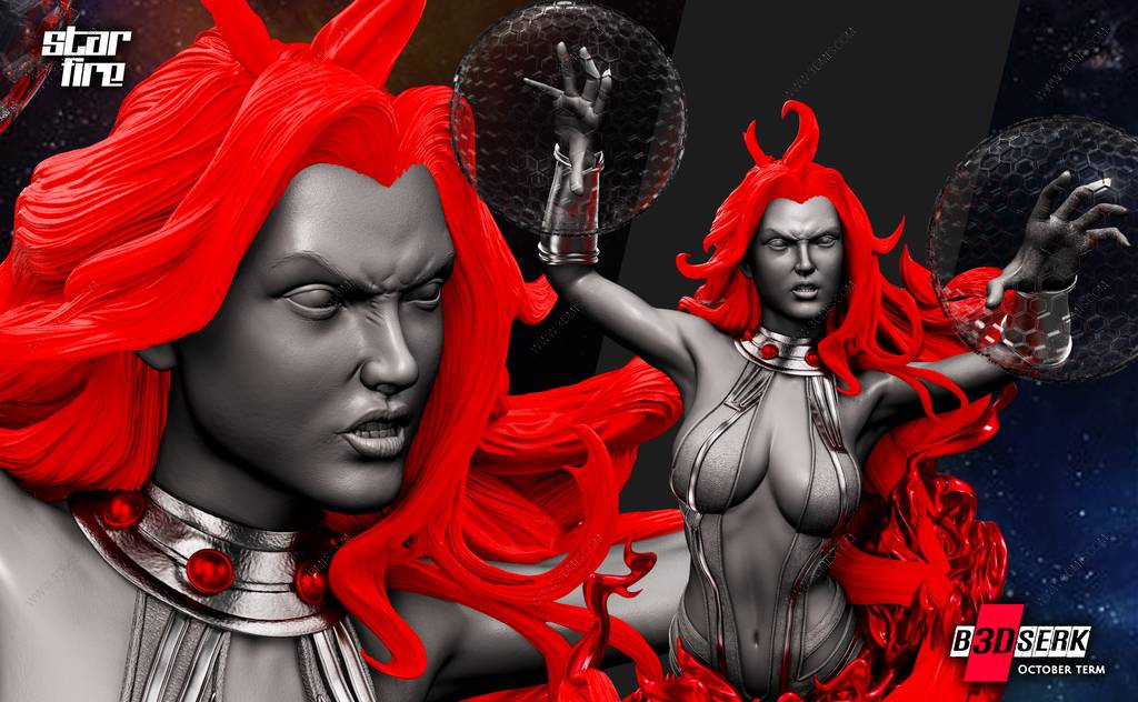 P站图纸印象馆 B3DSERK DC漫画 星火 B3DSERK DC漫画 星火