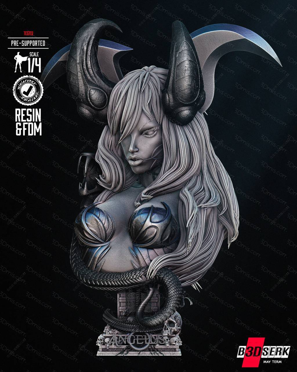 P站图纸印象馆 B3DSERK DC漫画 阿喀琉斯 B3DSERK DC漫画 阿喀琉斯