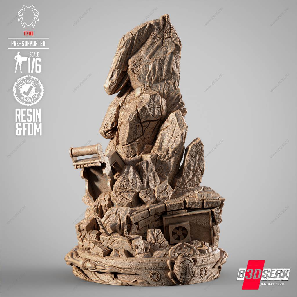 P站图纸印象馆 B3DSERK DC漫画 蓝甲虫 B3DSERK DC漫画 蓝甲虫