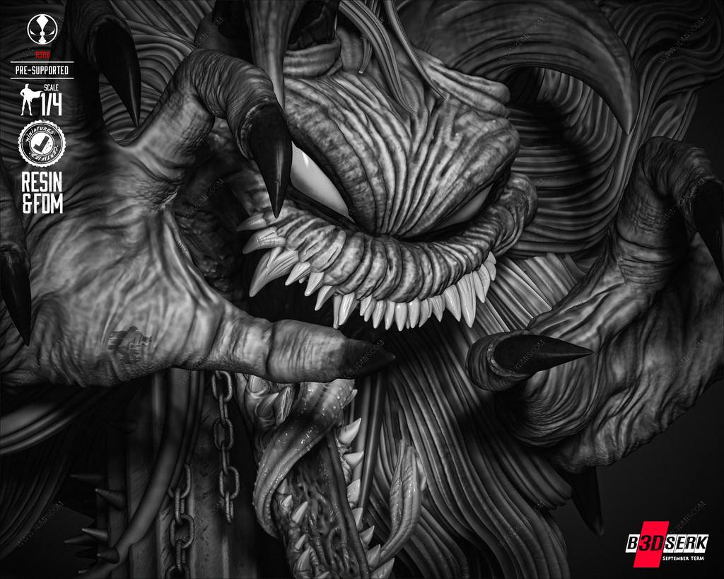 P站图纸印象馆 B3DSERK DC漫画 地狱魔王 B3DSERK DC漫画 地狱魔王