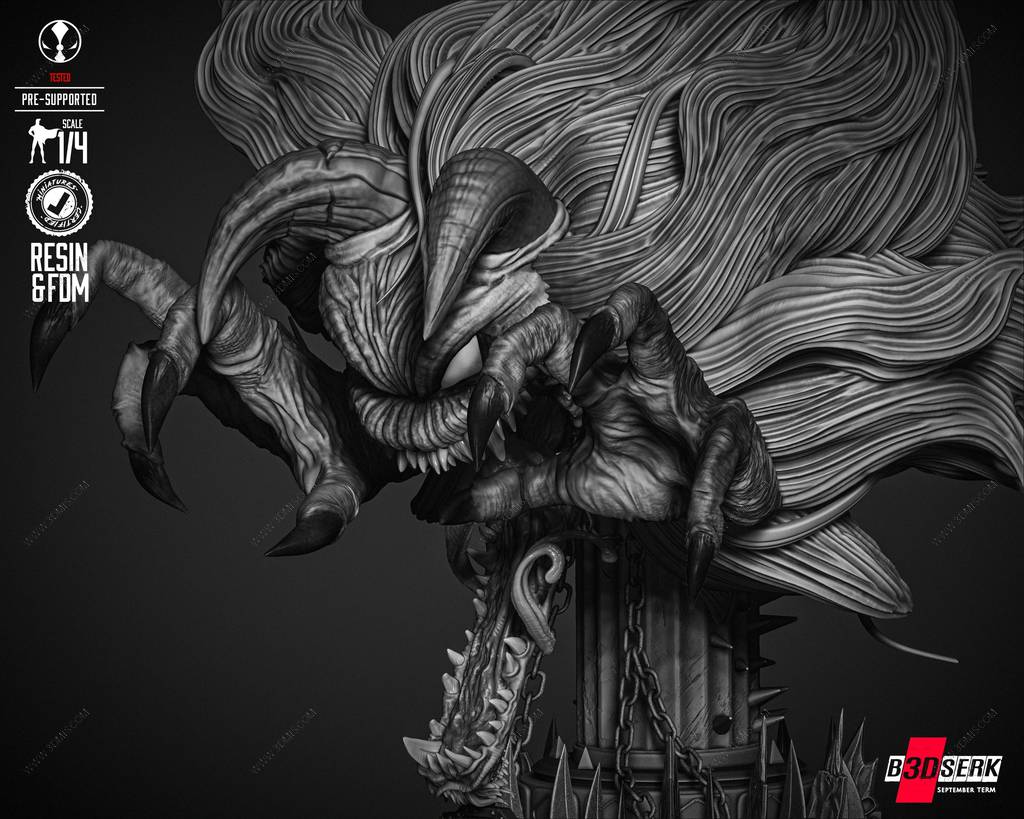 P站图纸印象馆 B3DSERK DC漫画 地狱魔王 B3DSERK DC漫画 地狱魔王