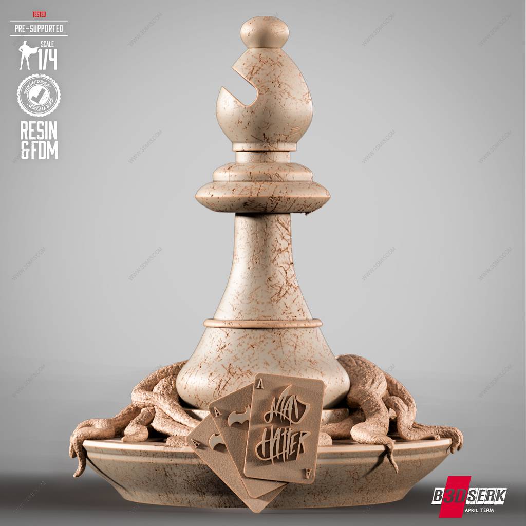 P站图纸印象馆 B3DSERK DC漫画 疯帽匠 B3DSERK DC漫画 疯帽匠