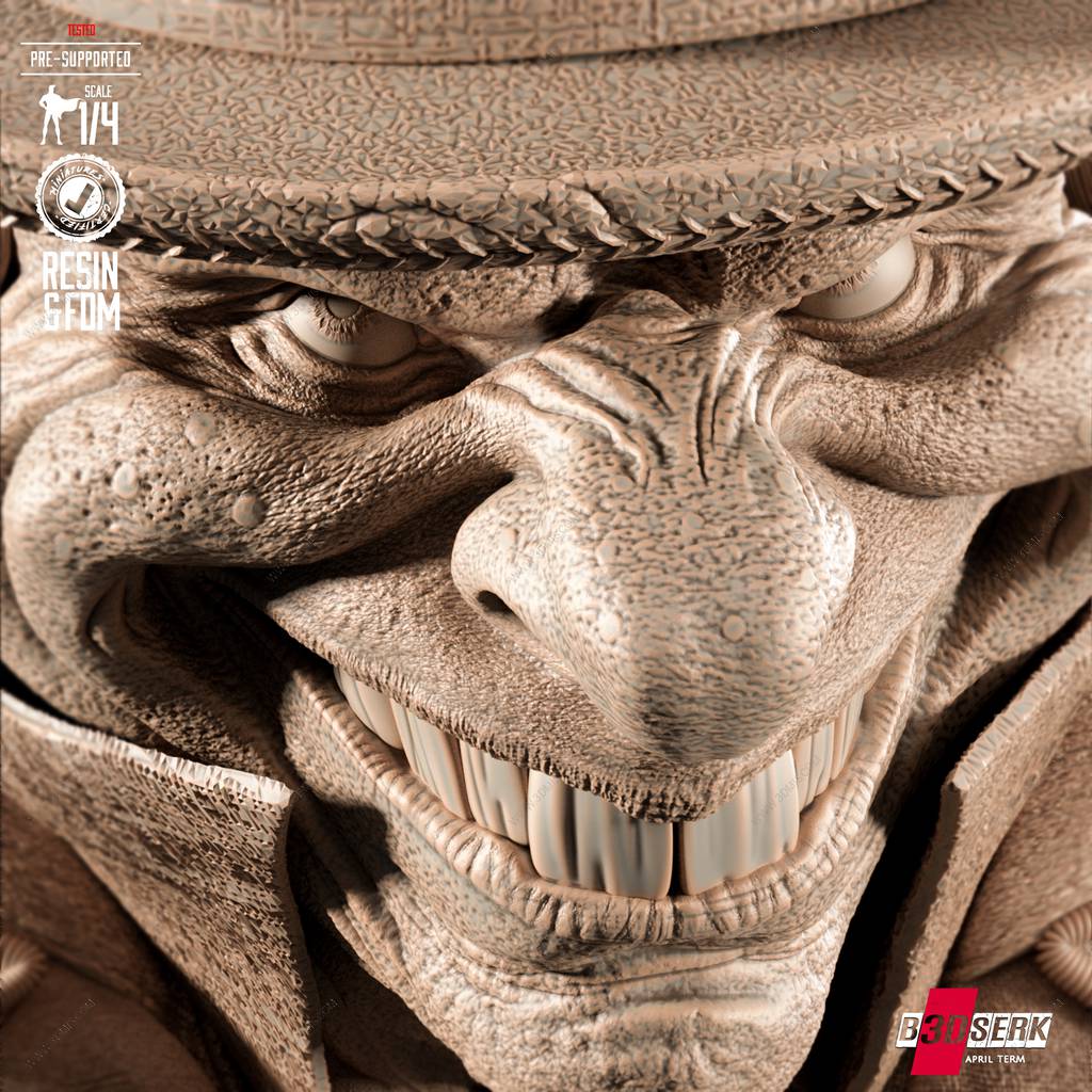 P站图纸印象馆 B3DSERK DC漫画 疯帽匠 B3DSERK DC漫画 疯帽匠