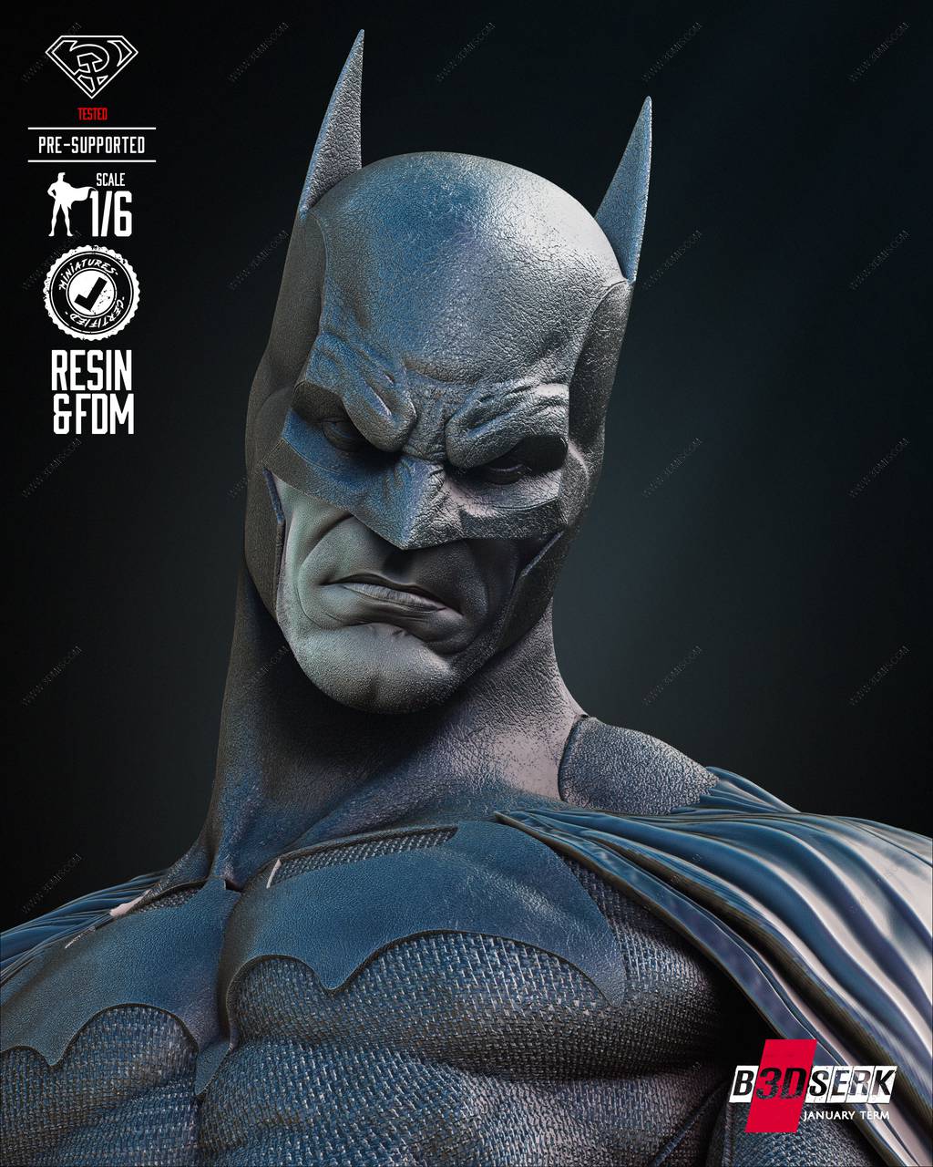 P站图纸印象馆 B3DSERK DC漫画 猫女和蝙蝠侠 B3DSERK DC漫画 猫女和蝙蝠侠