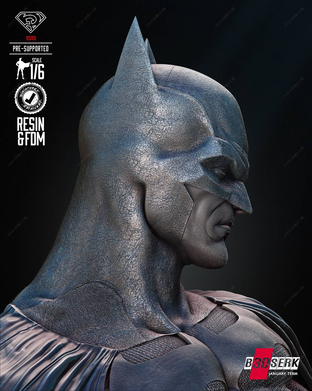 P站图纸印象馆 B3DSERK DC漫画 猫女和蝙蝠侠 B3DSERK DC漫画 猫女和蝙蝠侠