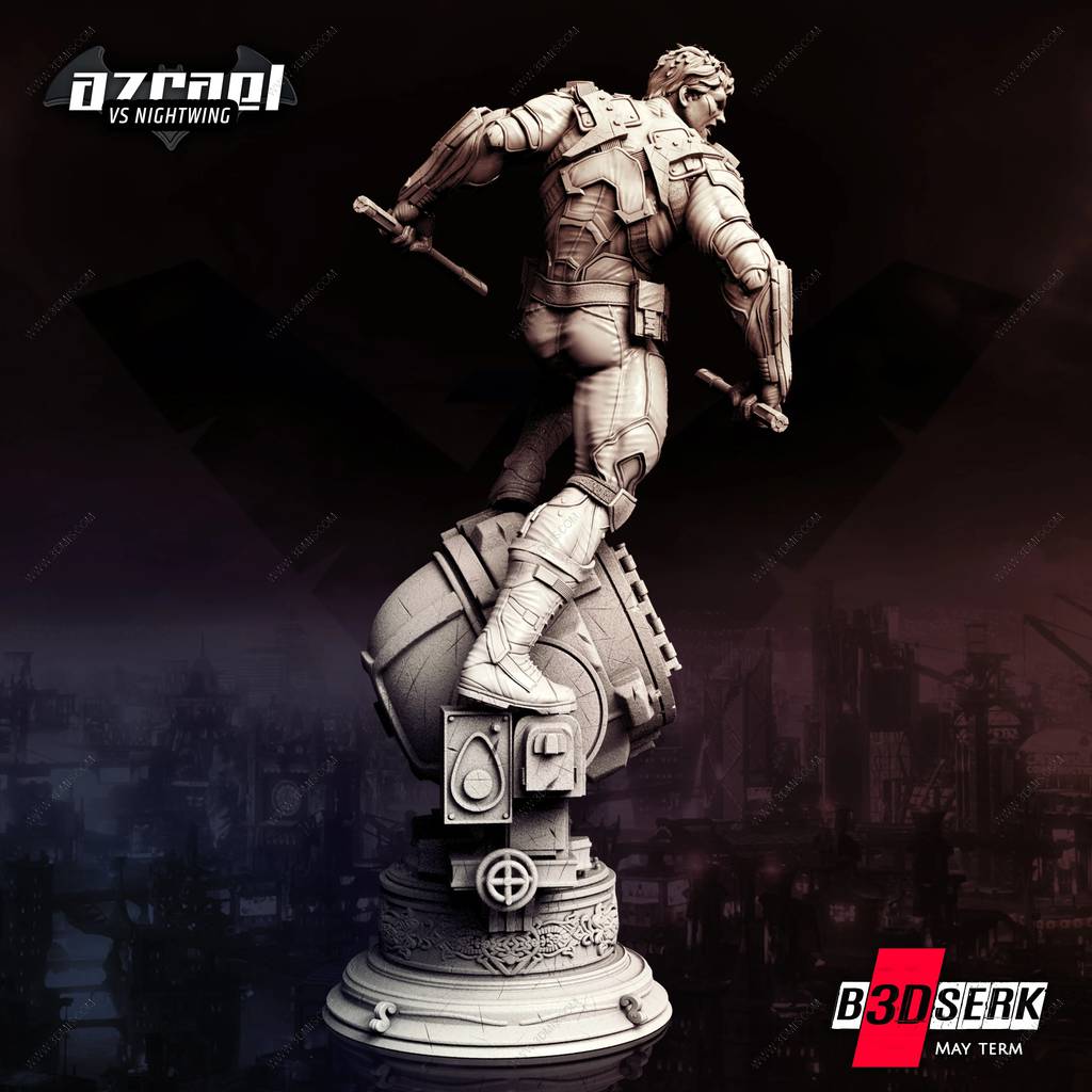 P站图纸印象馆 B3DSERK DC漫画 夜翼 B3DSERK DC漫画 夜翼