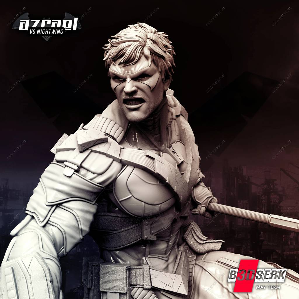 P站图纸印象馆 B3DSERK DC漫画 夜翼 B3DSERK DC漫画 夜翼