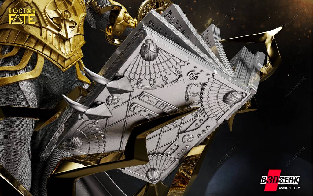 P站图纸印象馆 B3DSERK DC漫画 命运博士 B3DSERK DC漫画 命运博士