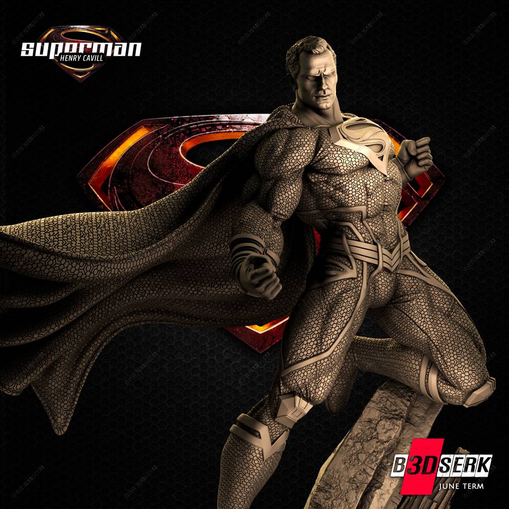 P站图纸印象馆 B3DSERK DC漫画 超人 B3DSERK DC漫画 超人