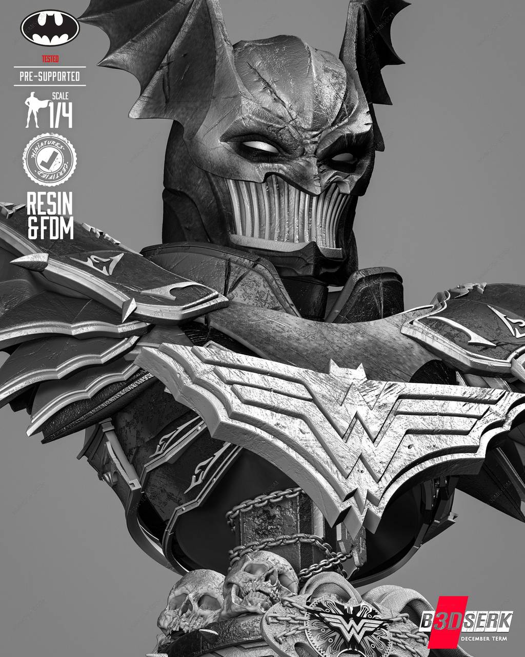 P站图纸印象馆 B3DSERK DC漫画 无悯铁腕 B3DSERK DC漫画 无悯铁腕