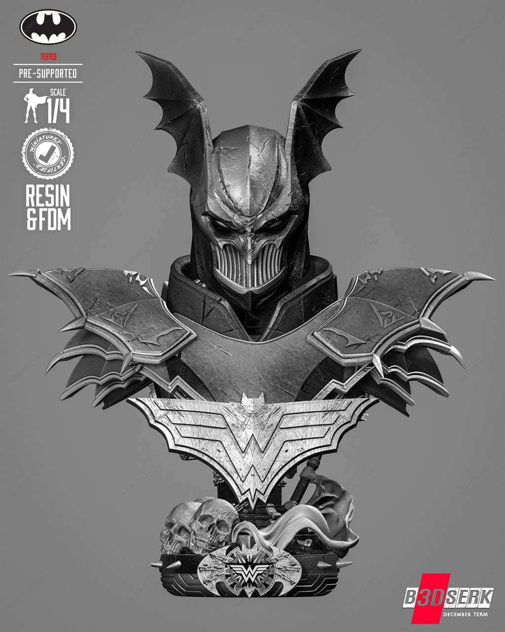 P站图纸印象馆 B3DSERK DC漫画 无悯铁腕 B3DSERK DC漫画 无悯铁腕