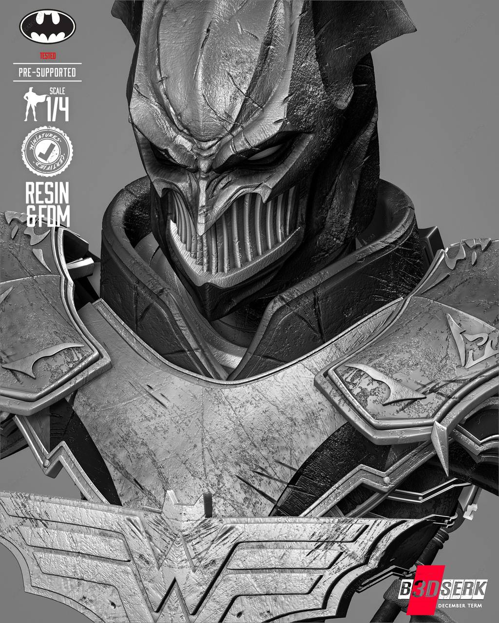 P站图纸印象馆 B3DSERK DC漫画 无悯铁腕 B3DSERK DC漫画 无悯铁腕