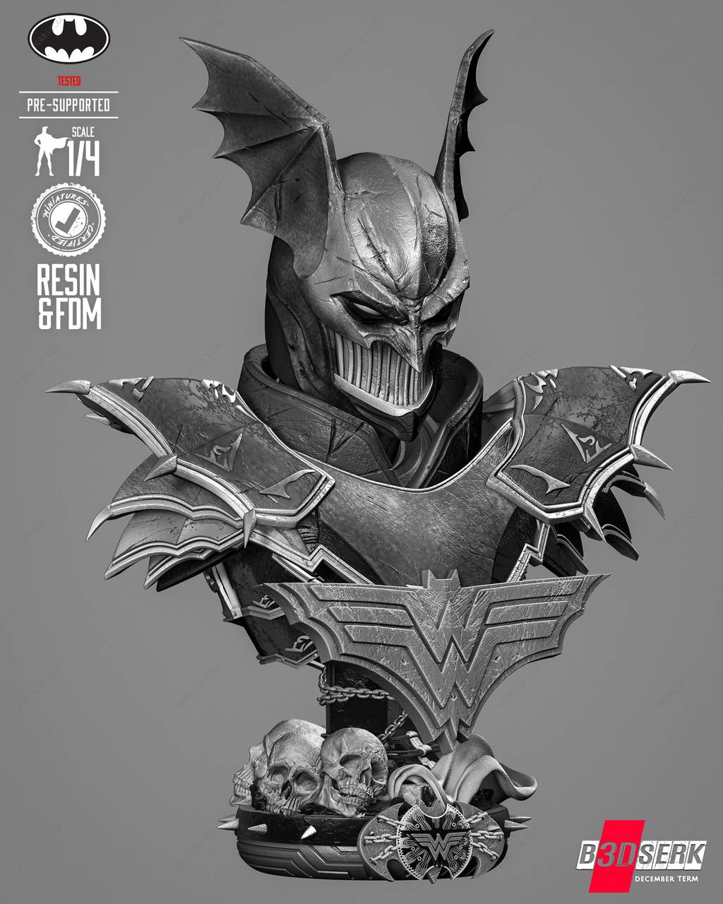 P站图纸印象馆 B3DSERK DC漫画 无悯铁腕 B3DSERK DC漫画 无悯铁腕