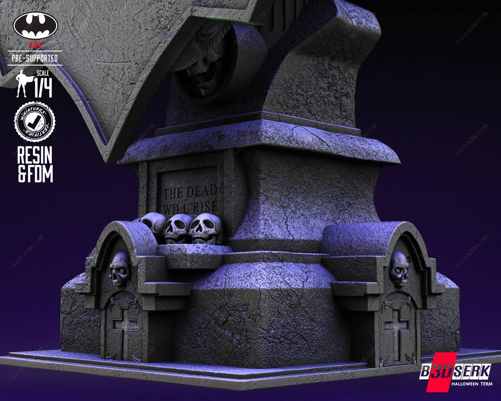 P站图纸印象馆 B3DSERK DC漫画 蝙蝠侠 B3DSERK DC漫画 蝙蝠侠