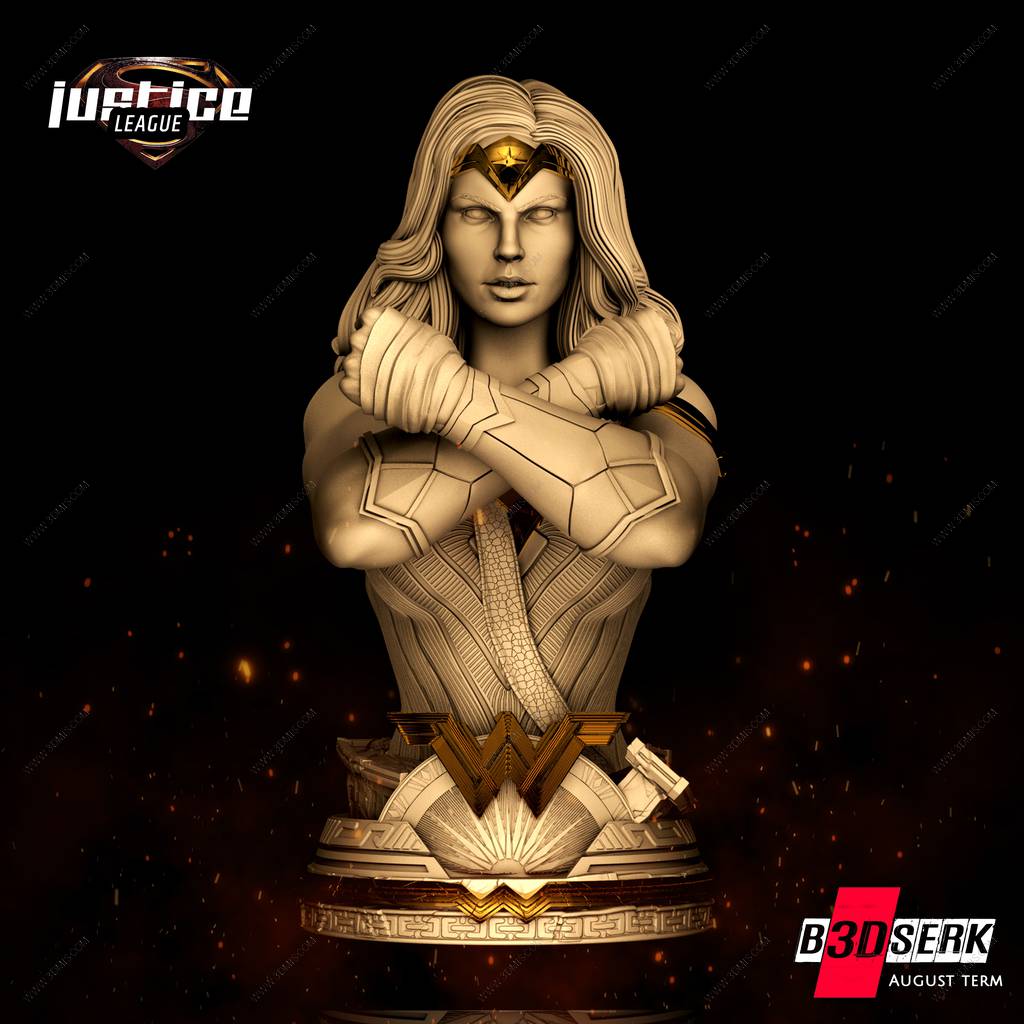 P站图纸印象馆 B3DSERK DC漫画 神奇女侠 B3DSERK DC漫画 神奇女侠