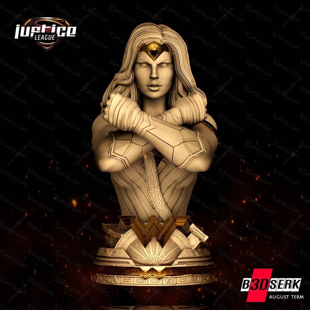 P站图纸印象馆 B3DSERK DC漫画 神奇女侠 B3DSERK DC漫画 神奇女侠