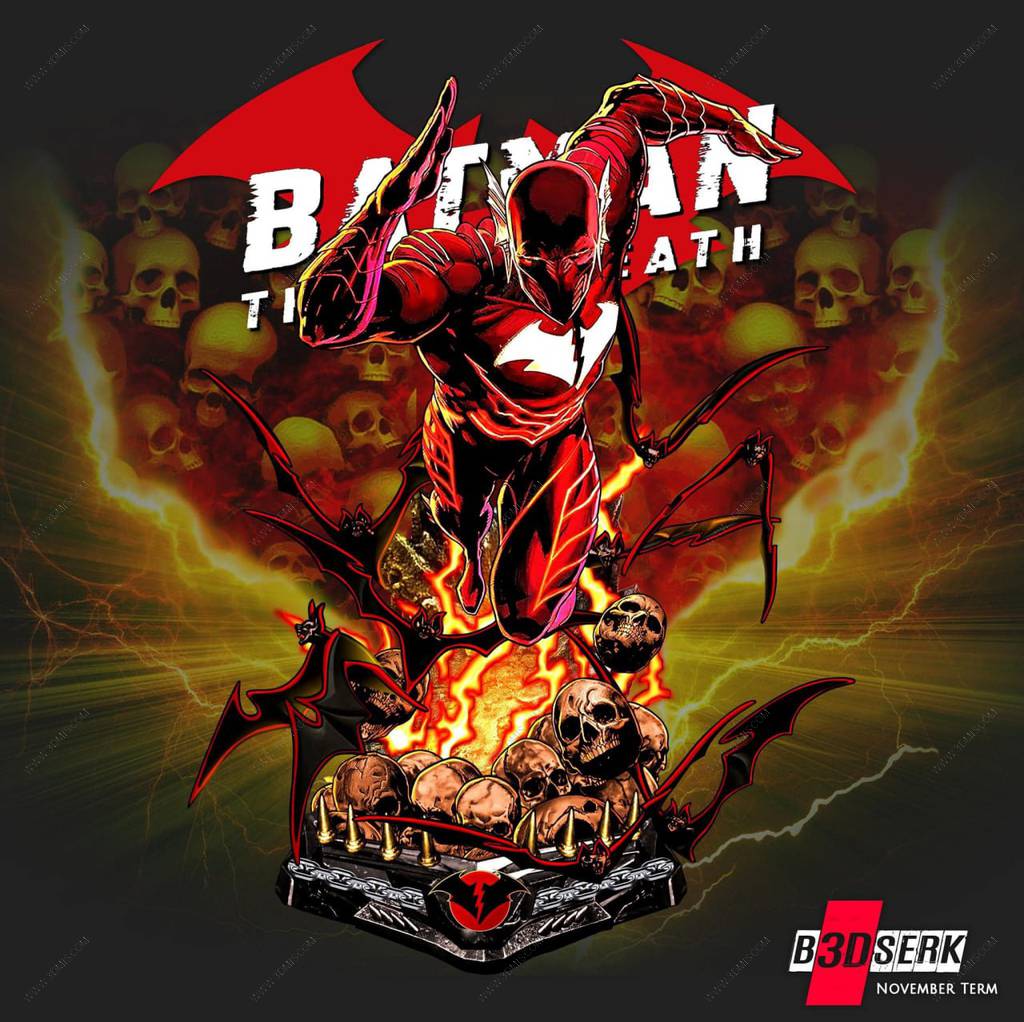 P站图纸印象馆 B3DSERK DC漫画 红色死神 B3DSERK DC漫画 红色死神