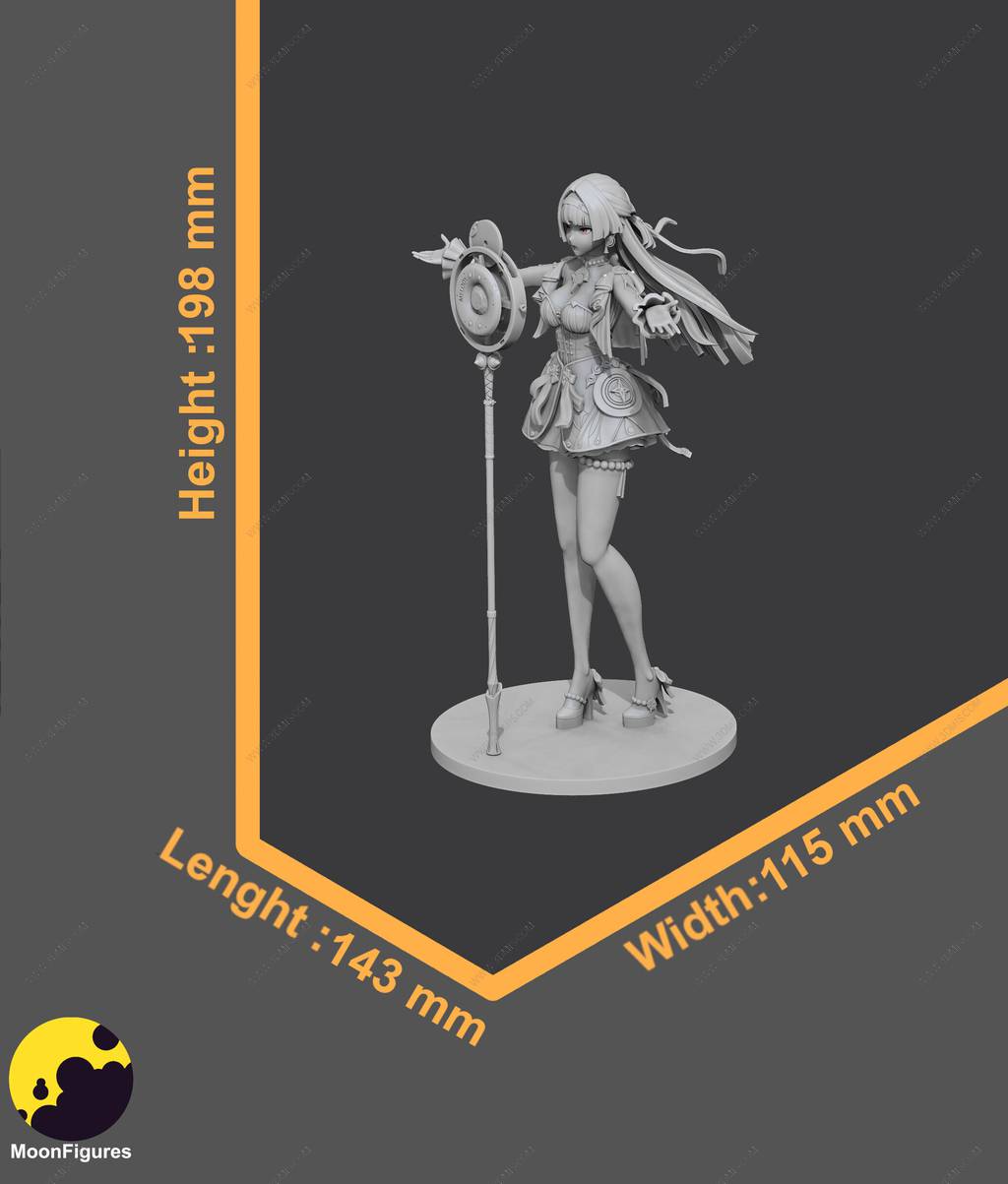 P站图纸印象馆 Moon Figures 绝区零 耀嘉音 Moon Figures 绝区零 耀嘉音