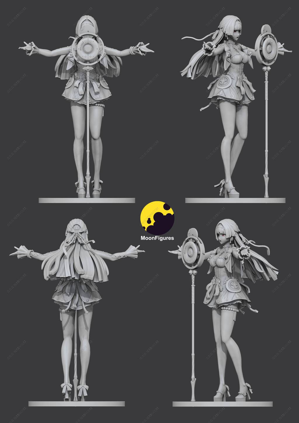 P站图纸印象馆 Moon Figures 绝区零 耀嘉音 Moon Figures 绝区零 耀嘉音