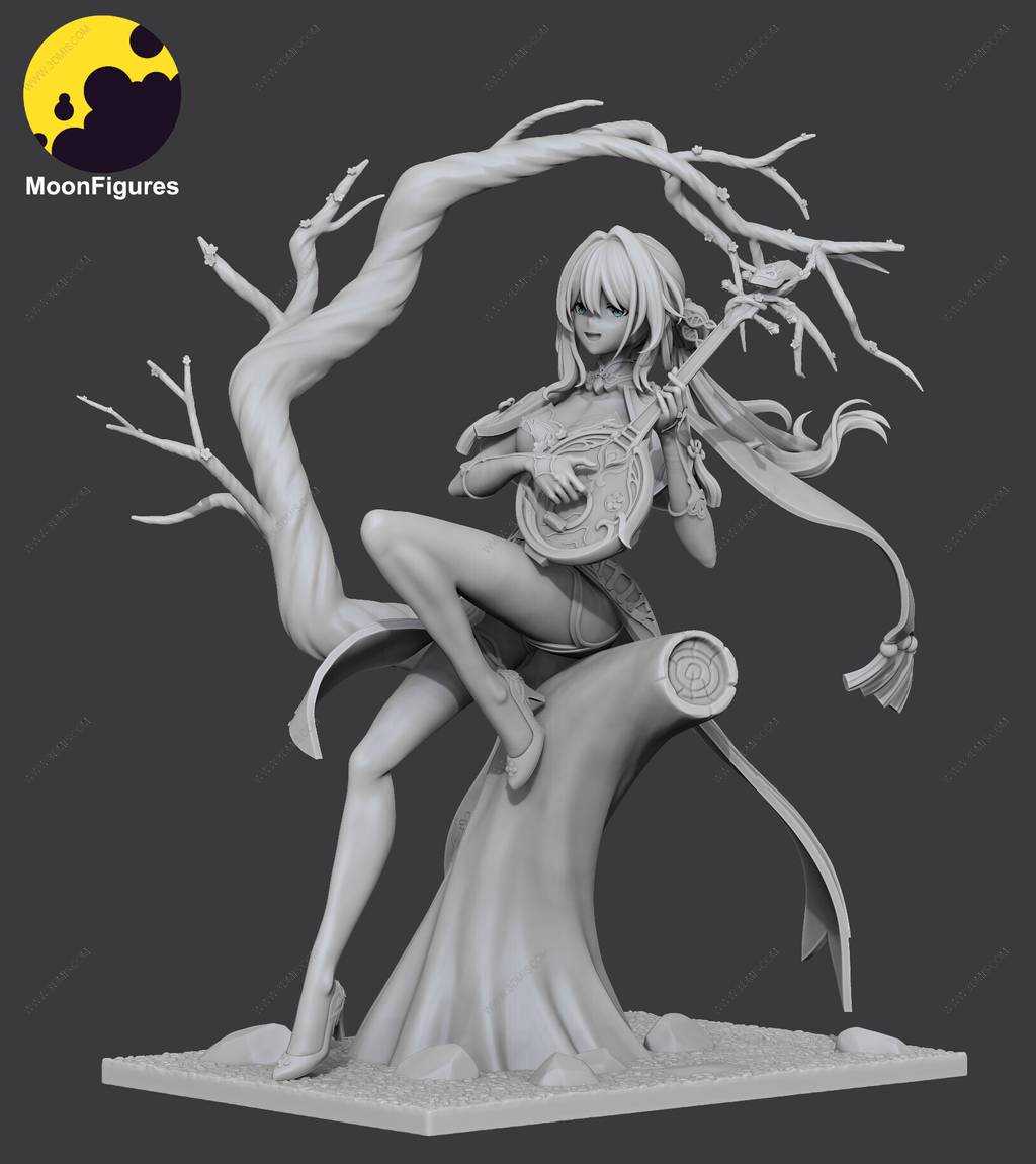 P站图纸印象馆 Moon Figures 崩坏:星穹铁道 阮·梅 Moon Figures 崩坏:星穹铁道 阮·梅